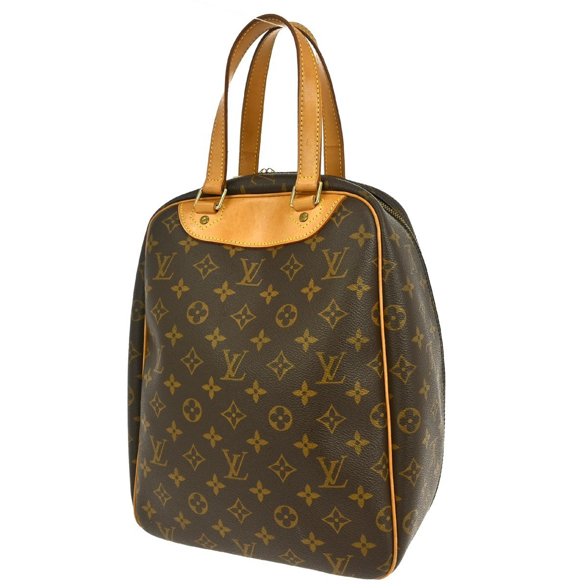 Louis Vuitton Excursion Handbag Monogram Canvas Brown Canvas Handbag (Pre-Owned)