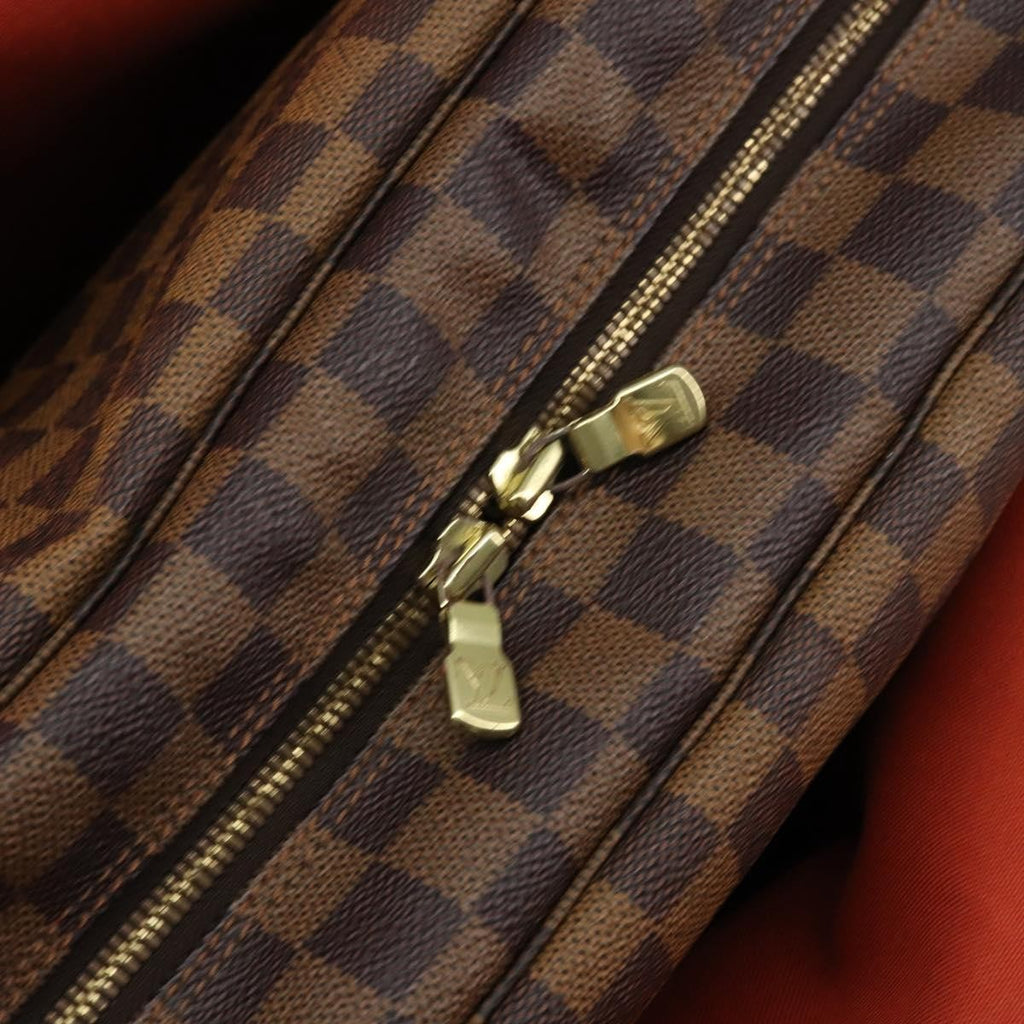 Louis Vuitton Naviglio Handbag Damier Brown Canvas Shoulder Bag Bag (Pre-Owned)
