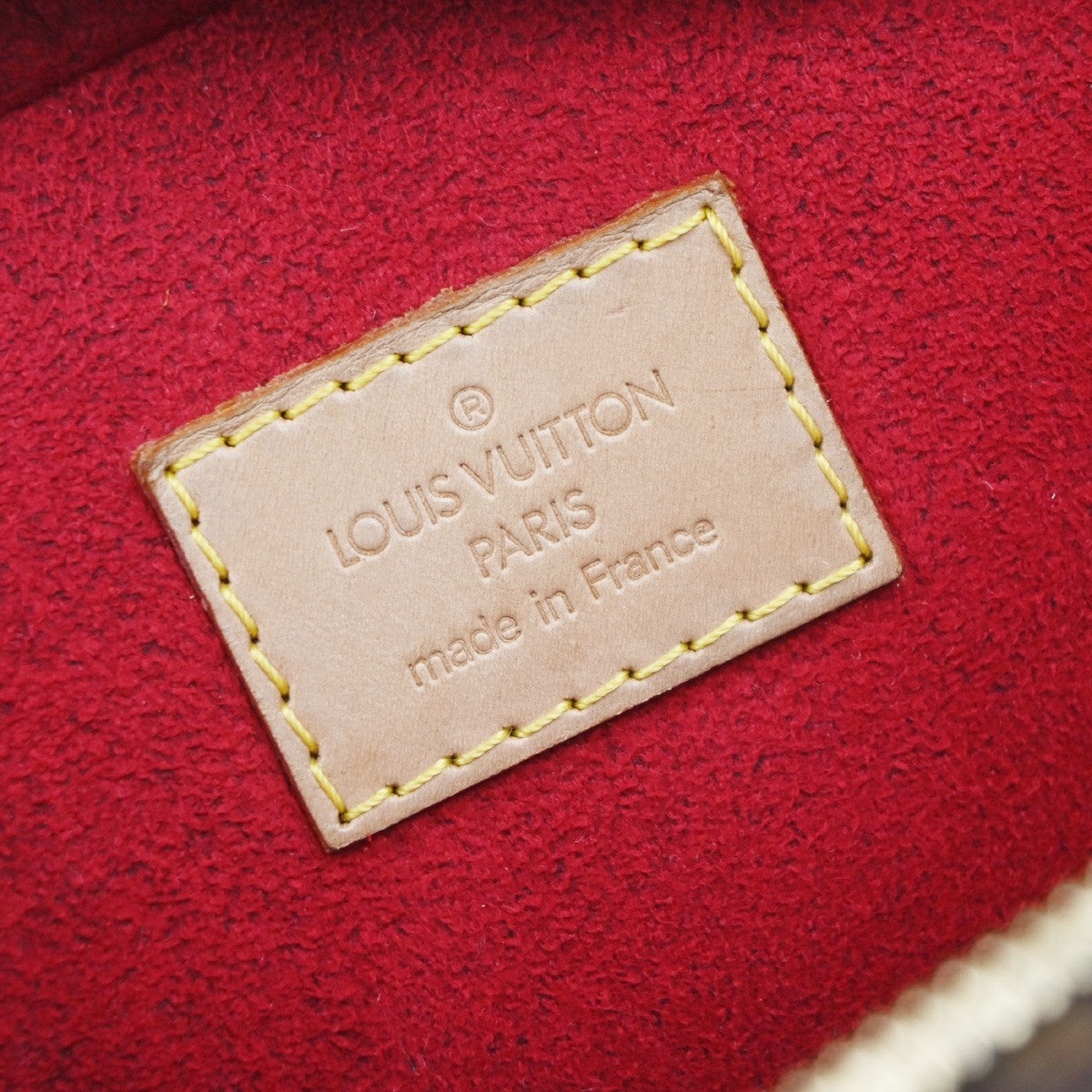 Louis Vuitton Excentri-Cite Handbag Monogram Canvas Brown Canvas Handbag (Pre-Owned)