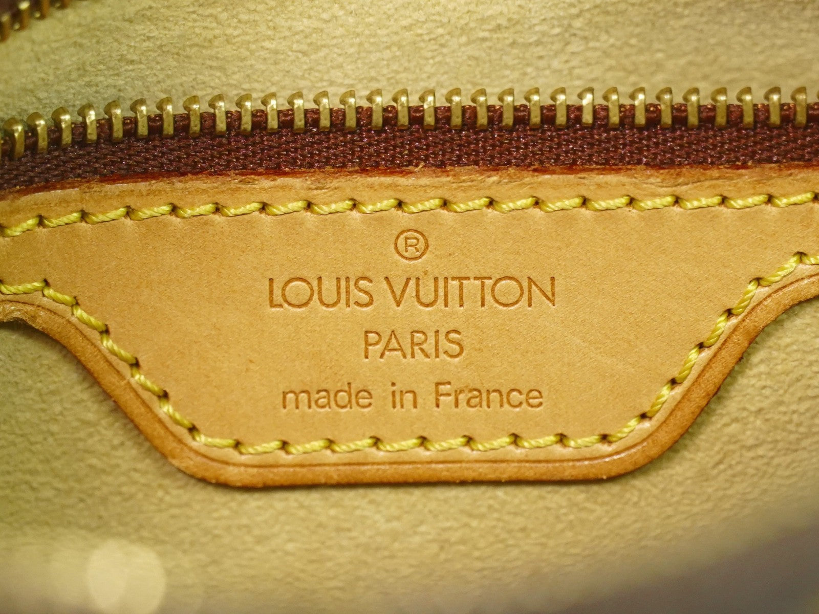 Louis Vuitton Monogram Looping Handbag Monogram Canvas Brown Canvas Shoulder Bag Bag (Pre-Owned)