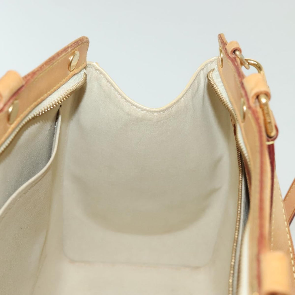 Louis Vuitton Blair Monogram Vernis Beige Patent_Leather Handbag (Pre-Owned)