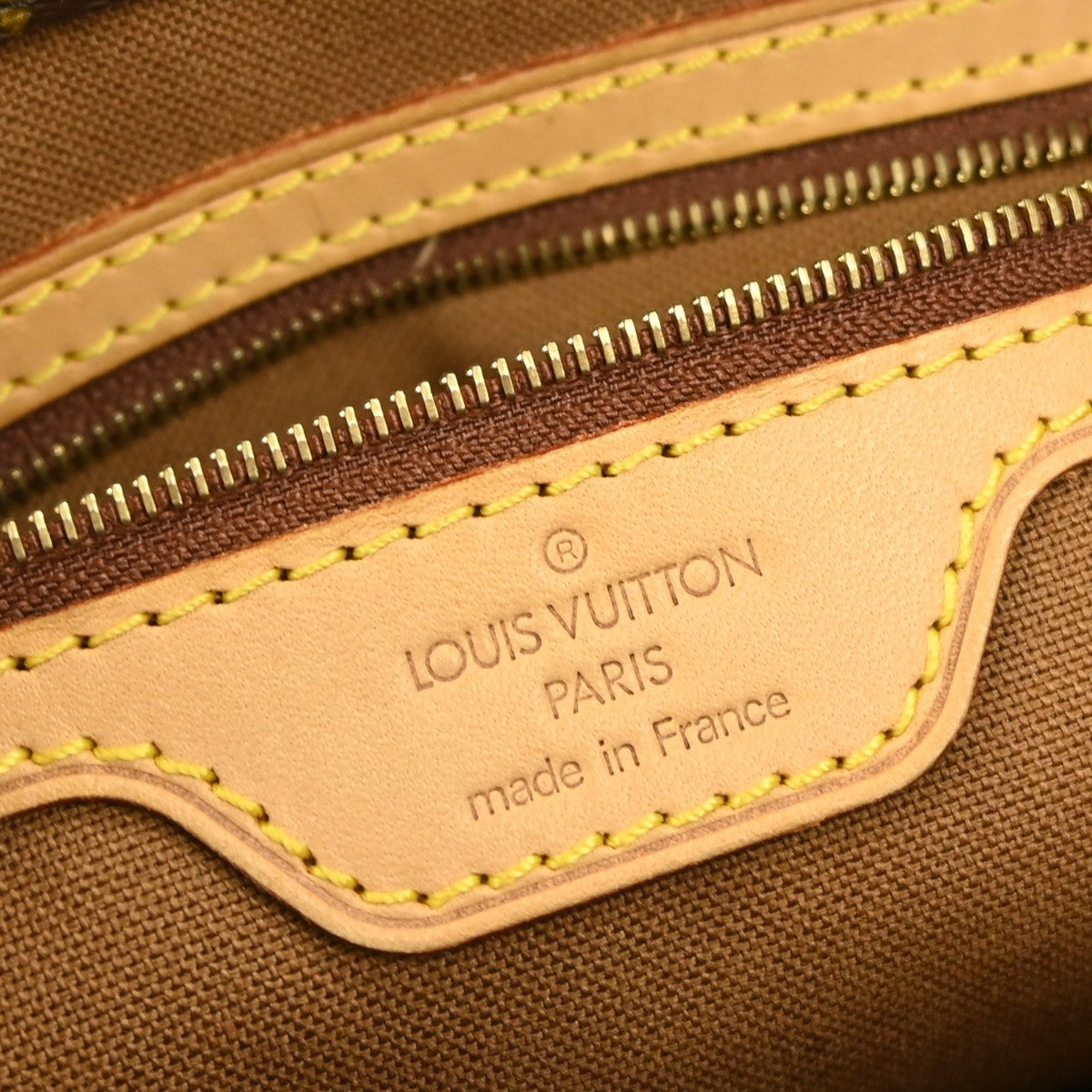 Louis Vuitton Cabas Piano Monogram Canvas Brown Canvas Tote Bag Bag (Pre-Owned)
