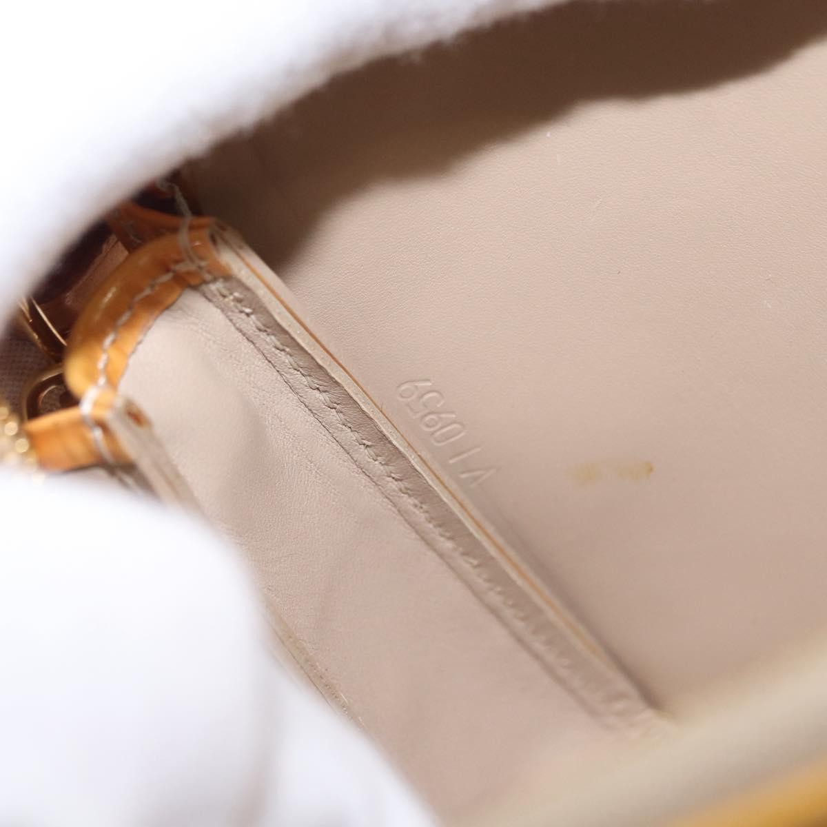 Louis Vuitton Lexington Pochette Patent Leather Beige Patent_Leather Clutche & Pouche Bag (Pre-Owned)