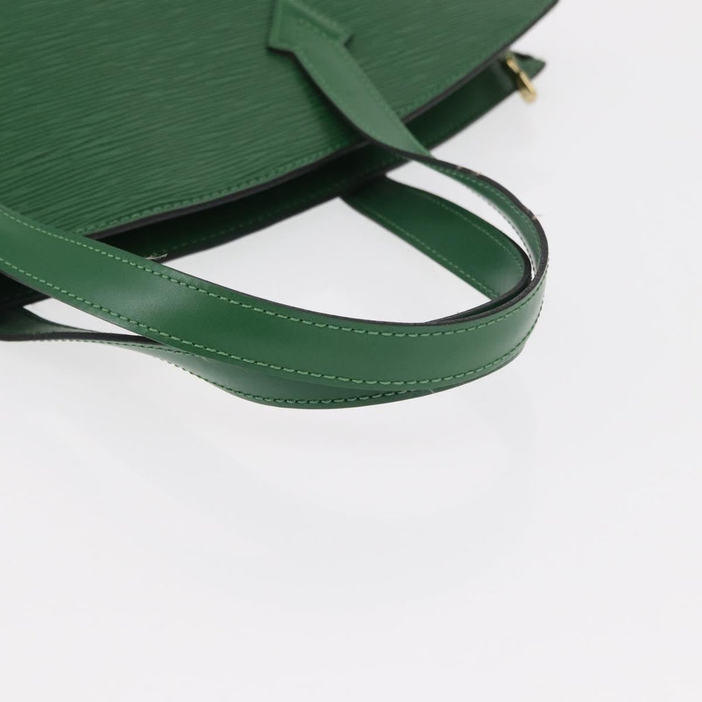 Louis Vuitton Saint Jacques Handbag Epi Leather Green Epi Leather Handbag (Pre-Owned)