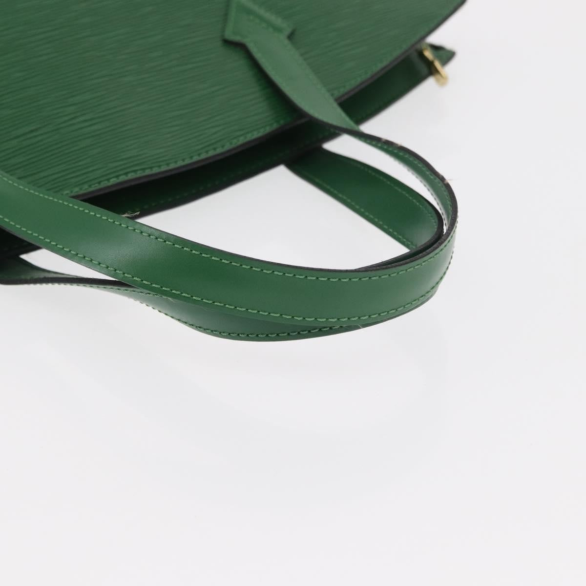 Louis Vuitton Saint Jacques Handbag Epi Leather Green Epi Leather Handbag (Pre-Owned)
