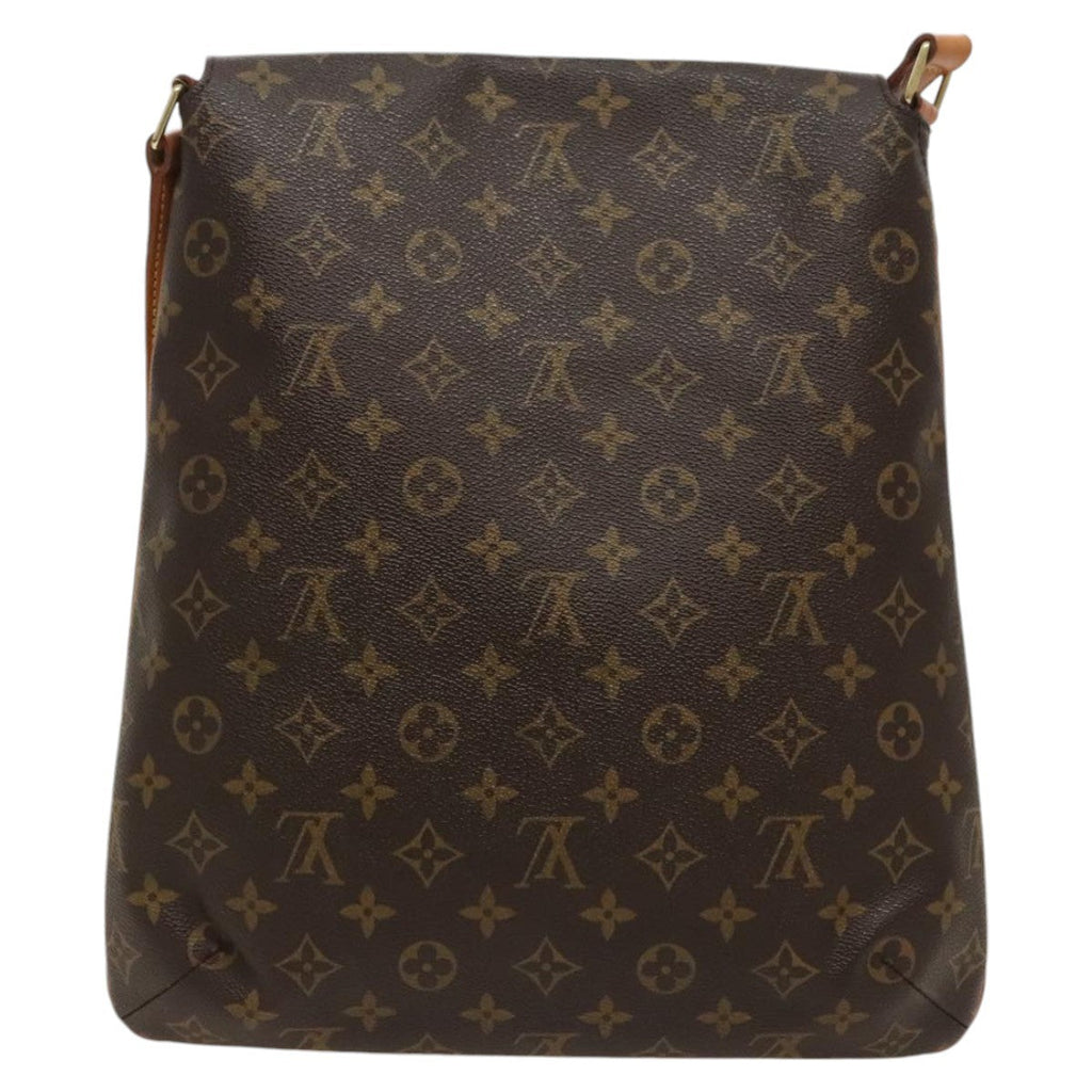Louis Vuitton Musette Handbag Monogram Canvas Brown Canvas Bag (Pre-Owned)