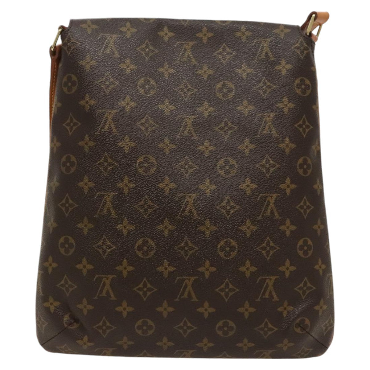 Louis Vuitton Musette Handbag Monogram Canvas Brown Canvas Bag (Pre-Owned)
