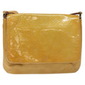 Louis Vuitton Thompson Street Handbag Monogram Vernis Beige Patent_Leather Bag (Pre-Owned)