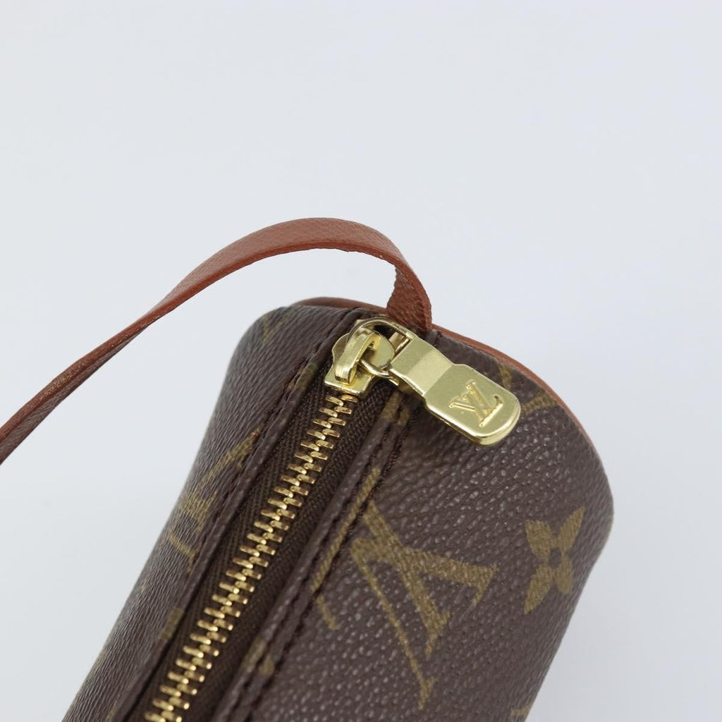 Louis Vuitton Papillon Pochette Monogram Canvas Brown Canvas Clutche & Pouche Bag (Pre-Owned)
