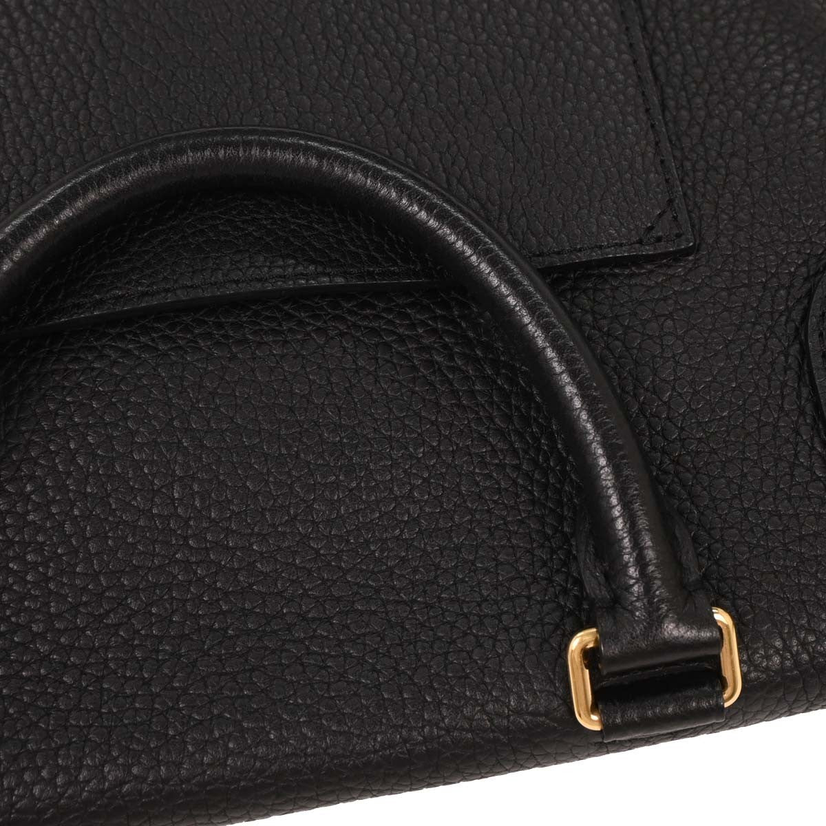 Louis Vuitton Volta Handbag Leather Black Leather Handbag (Pre-Owned)