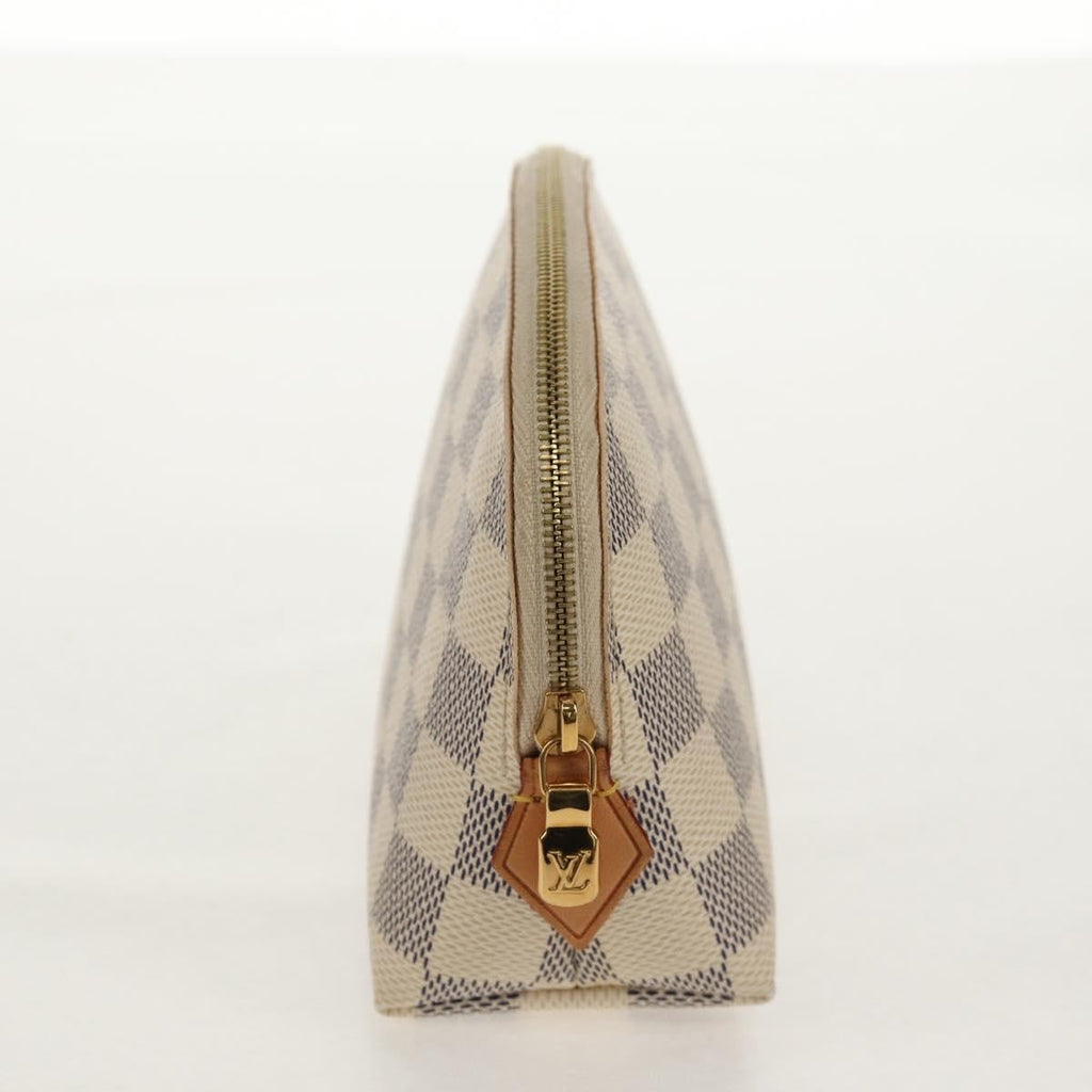 Louis Vuitton Cosmetic Pouch Damier Beige Canvas Clutche & Pouche Bag (Pre-Owned)