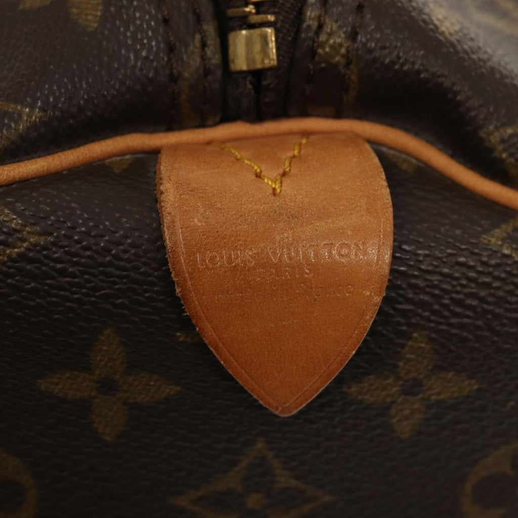 Louis Vuitton Keepall Bag Monogram Canvas Brown Canvas Travel Bag Bag (Pre-Owned)