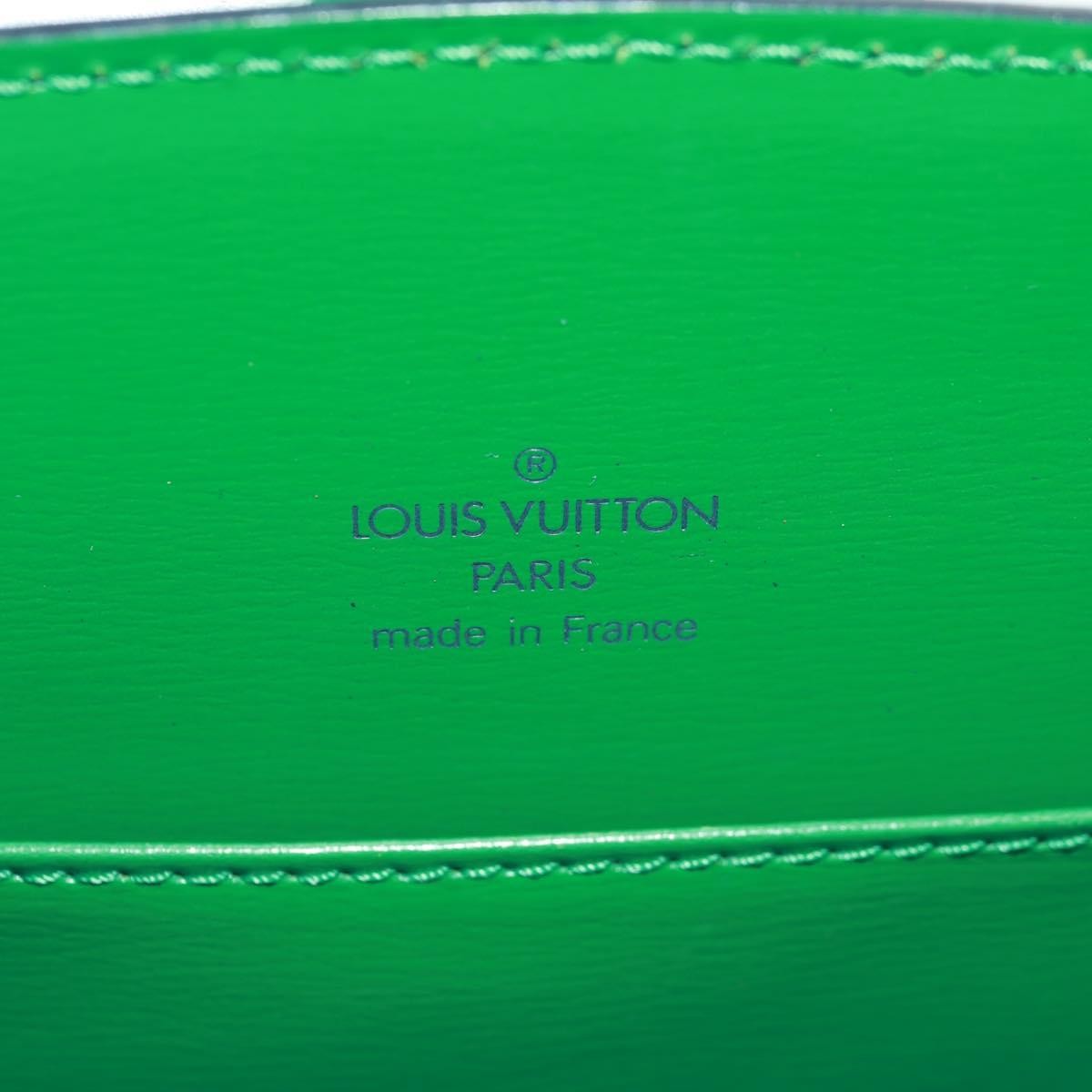 Louis Vuitton Capucines Shoulder Bag Epi Leather Green Leather Shoulder Bag Bag (Pre-Owned)