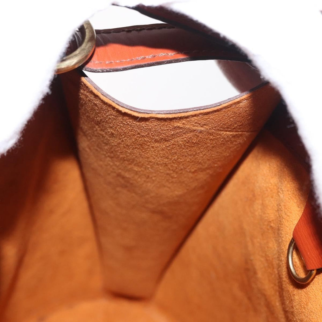 Louis Vuitton Cluny Shoulder Bag Epi Leather Brown Leather Shoulder Bag Bag (Pre-Owned)