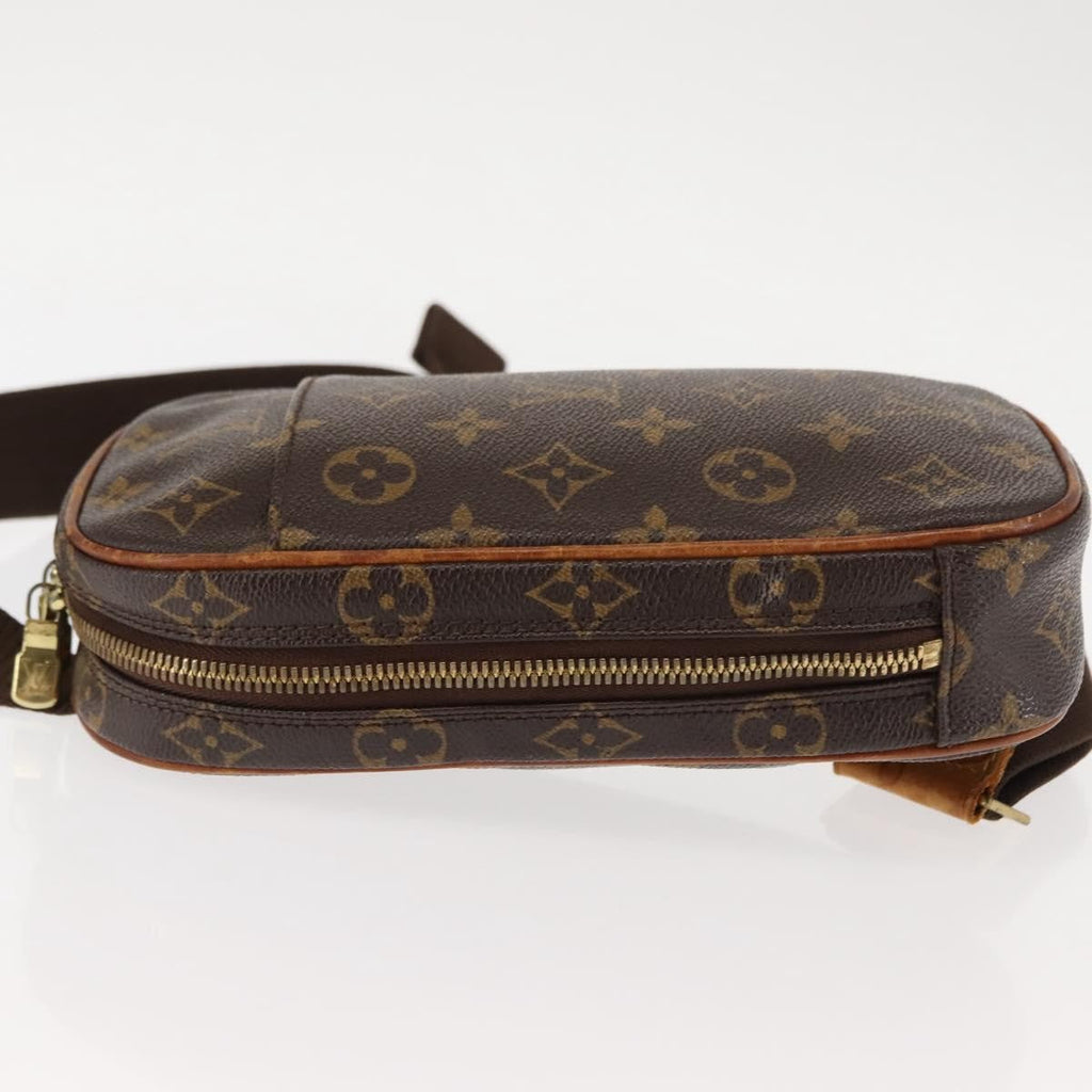 Louis Vuitton Pochette Gange Monogram Canvas Brown Canvas Clutche & Pouche Bag (Pre-Owned)