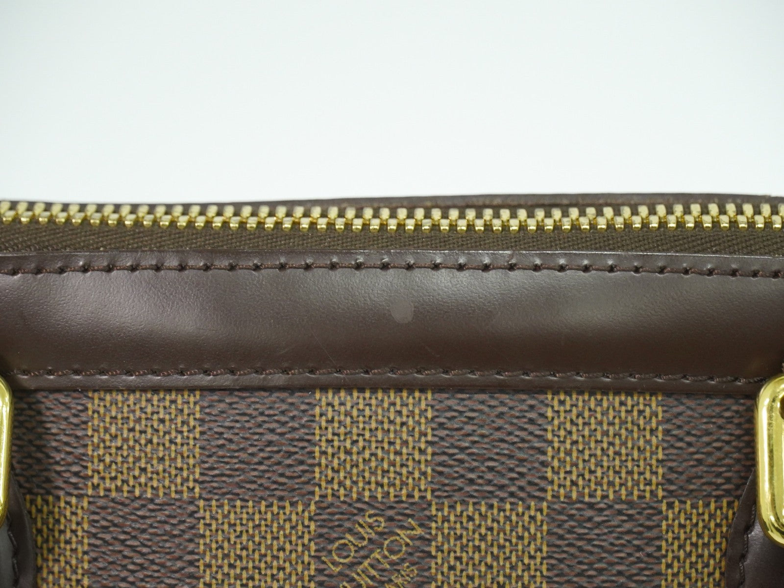 Louis Vuitton Trevi Handbag Damier Brown Canvas Handbag (Pre-Owned)