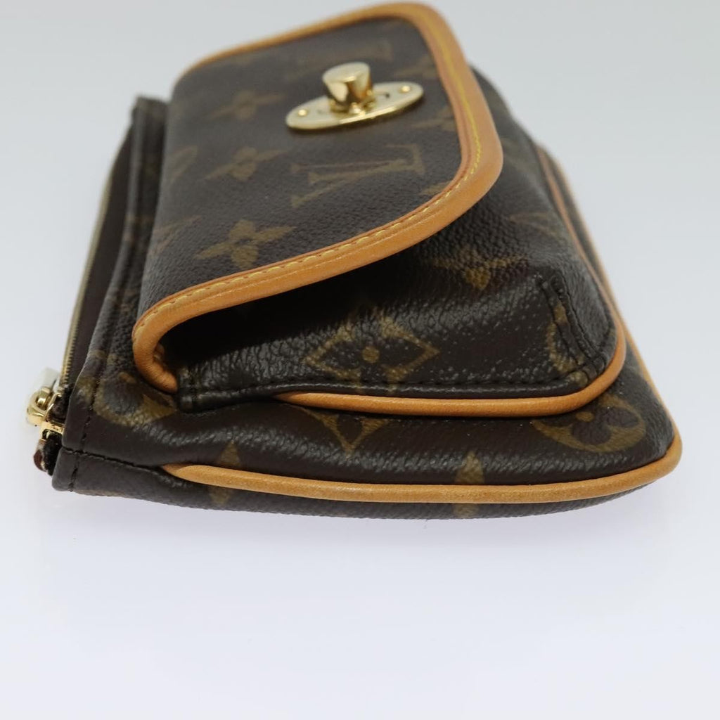 Louis Vuitton Tikal Wristlet Pochette Monogram Canvas Brown Canvas Bag (Pre-Owned)