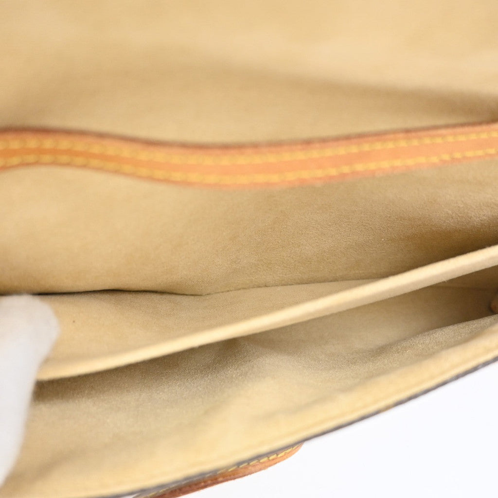 Louis Vuitton Twin Handbag Monogram Canvas Brown Canvas Clutche & Pouche Bag (Pre-Owned)