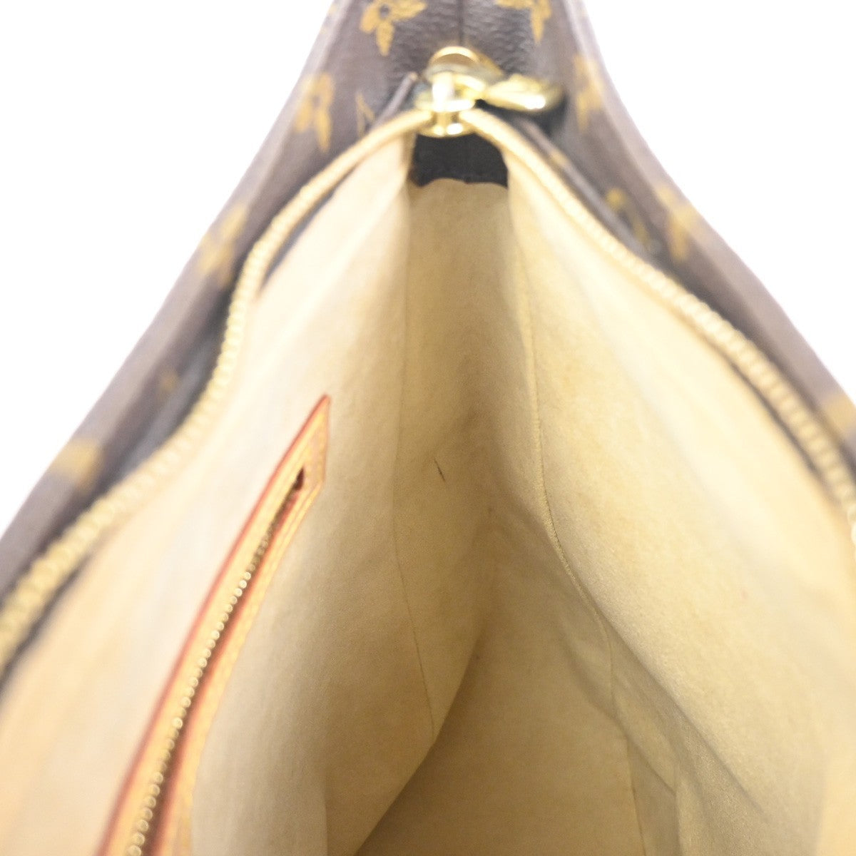 Louis Vuitton Monogram Looping Handbag Monogram Canvas Brown Canvas Shoulder Bag Bag (Pre-Owned)