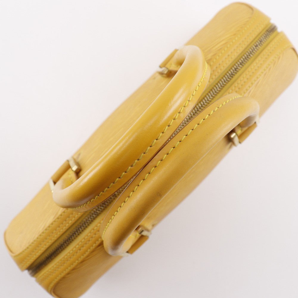 Louis Vuitton Jasmin Bag Epi Leather Yellow Leather Handbag (Pre-Owned)