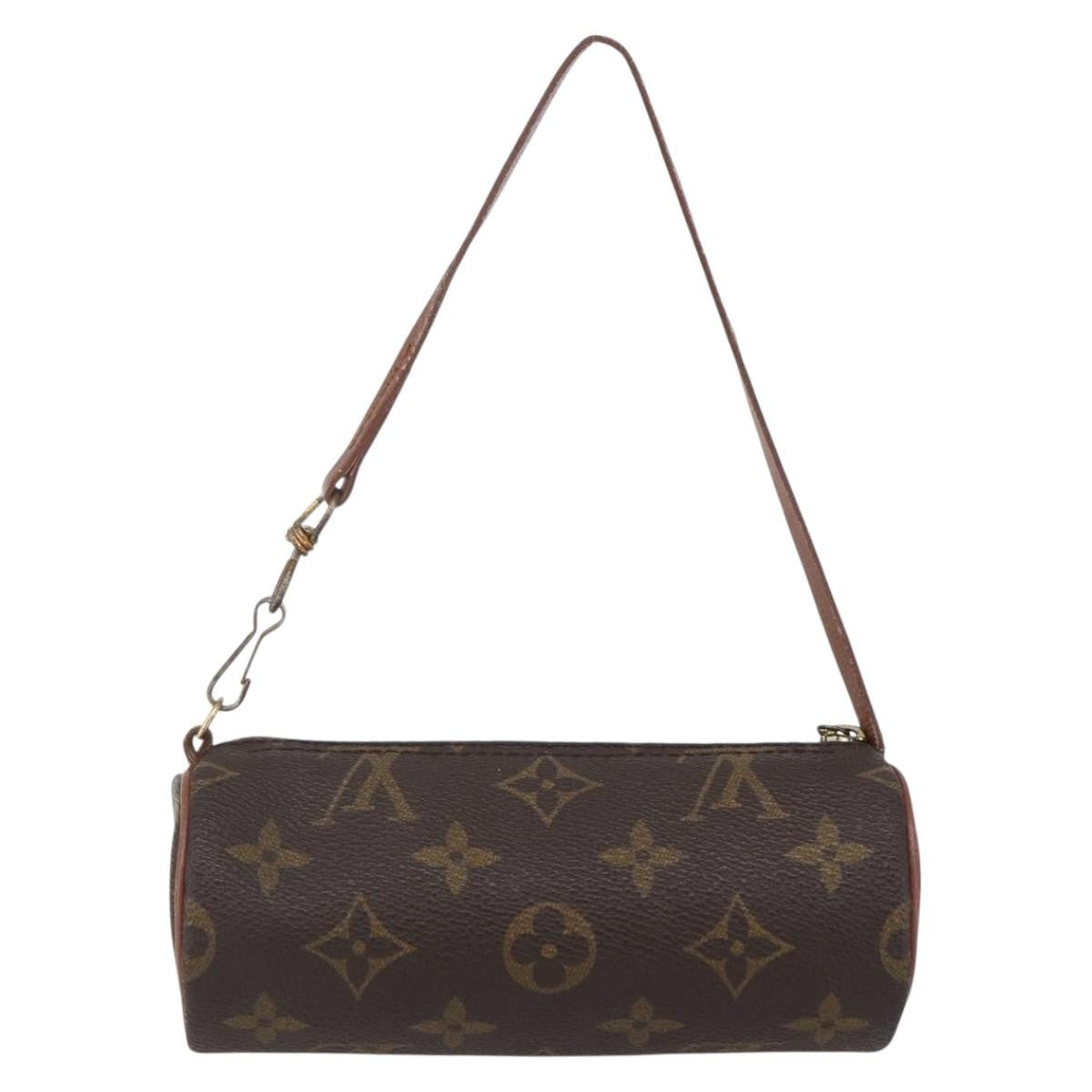 Louis Vuitton Papillon Pochette Monogram Canvas Brown Canvas Clutche & Pouche Bag (Pre-Owned)