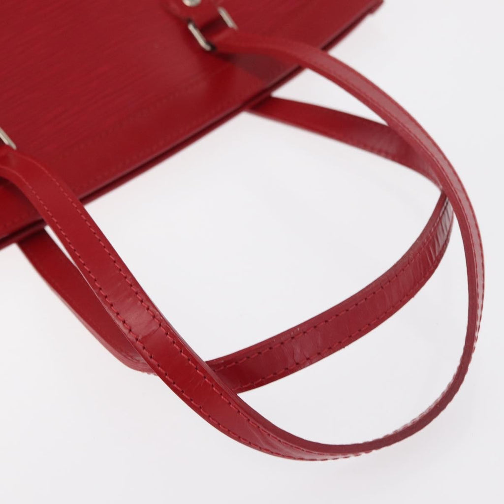 Louis Vuitton Madeleine Handbag Epi Leather Red Epi Leather Handbag (Pre-Owned)