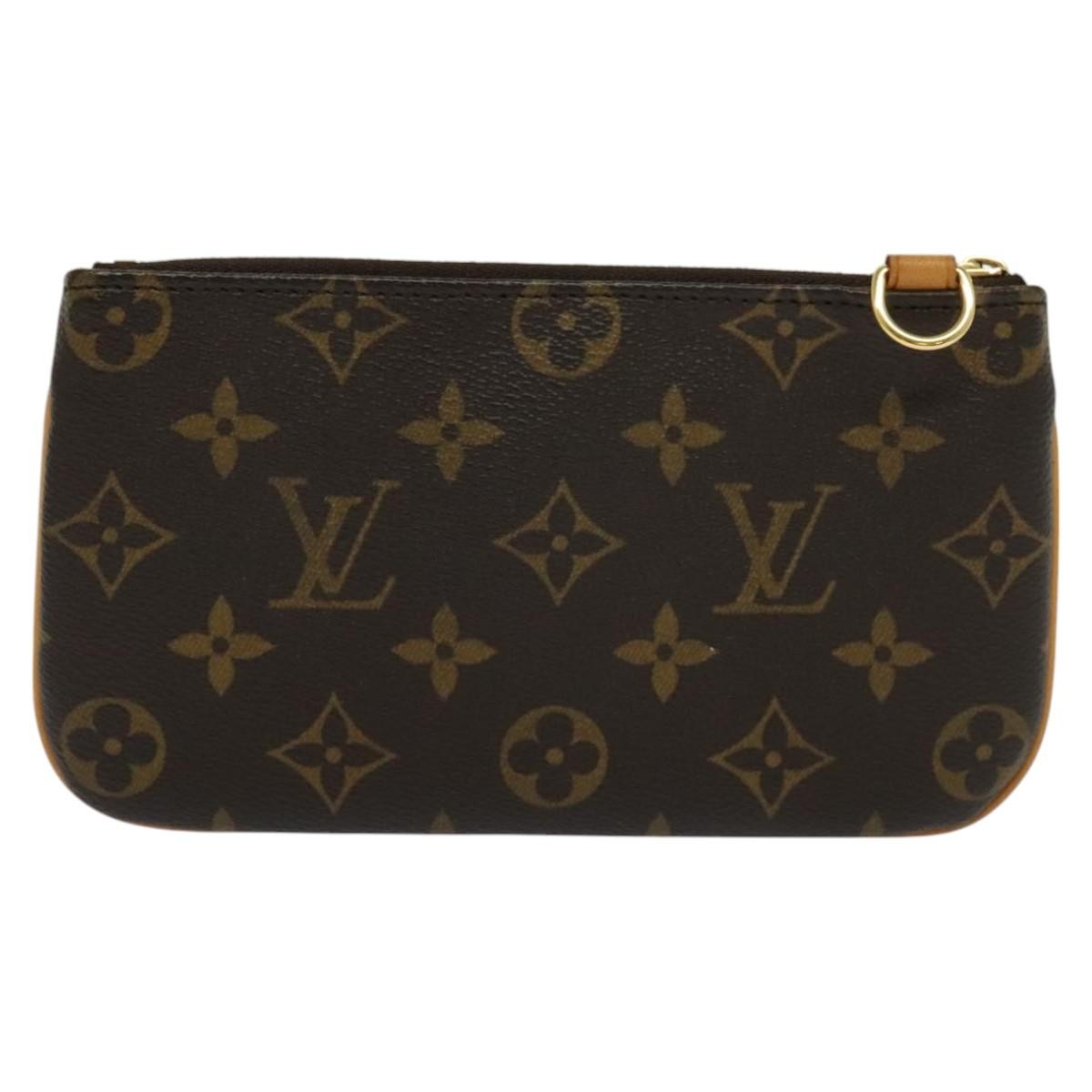 Louis Vuitton Tikal Wristlet Pochette Monogram Canvas Brown Canvas Bag (Pre-Owned)