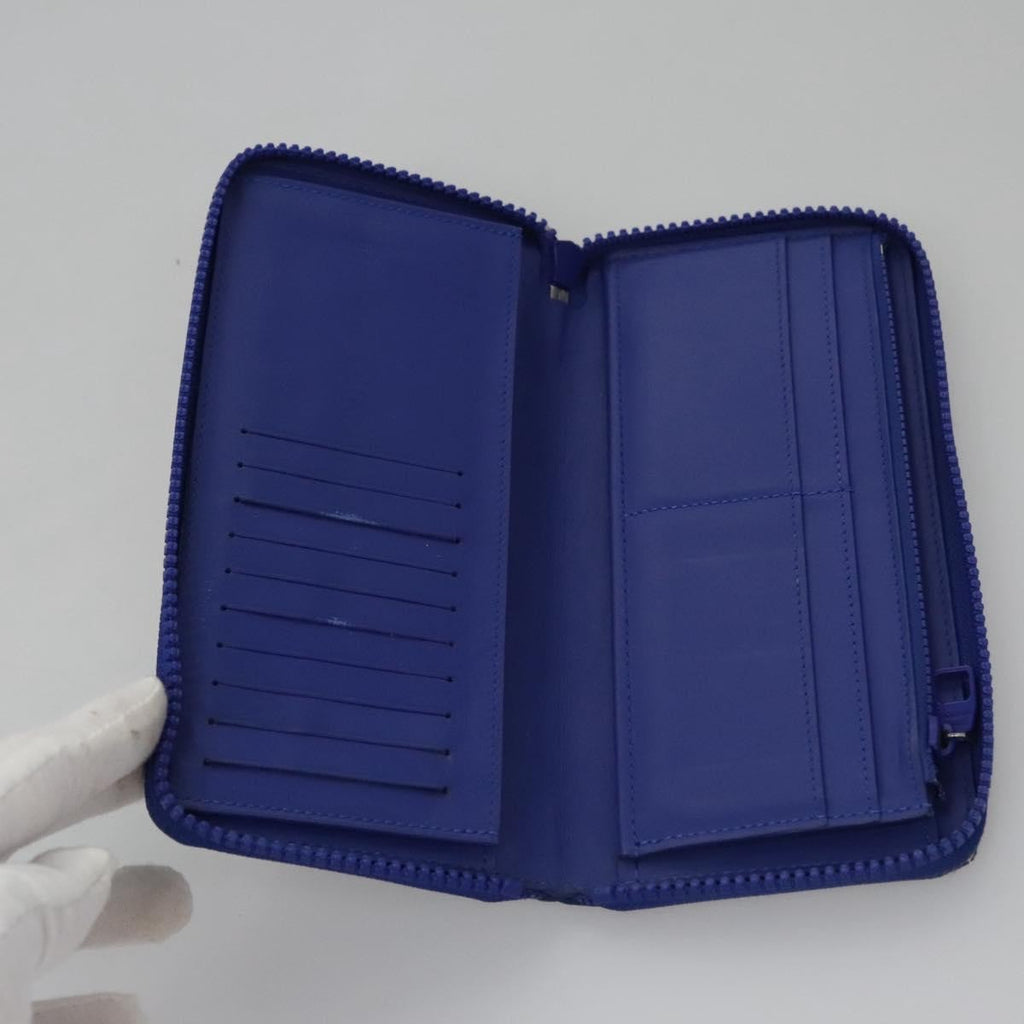 Louis Vuitton Portefeuille Zippy Monogramme Empreinte Monogramme Empreinte Blue Leather Wallets Accessory (Pre-Owned)