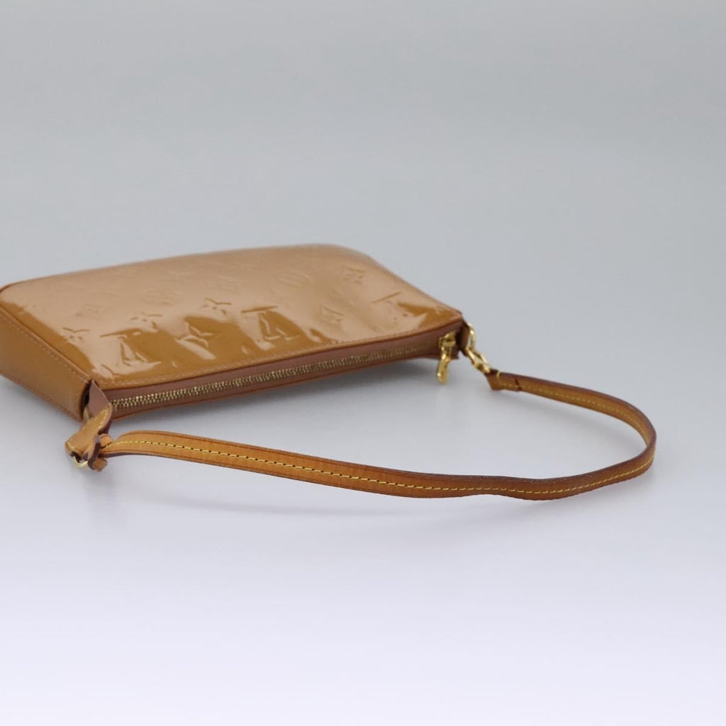 Louis Vuitton Pochette Accessoires Patent Leather Pink Patent_Leather Bag (Pre-Owned)