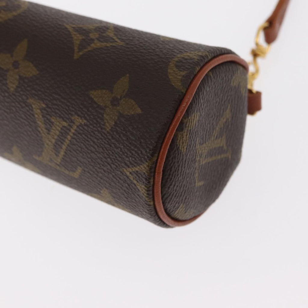 Louis Vuitton Papillon Pochette Monogram Canvas Brown Canvas Clutche & Pouche Bag (Pre-Owned)