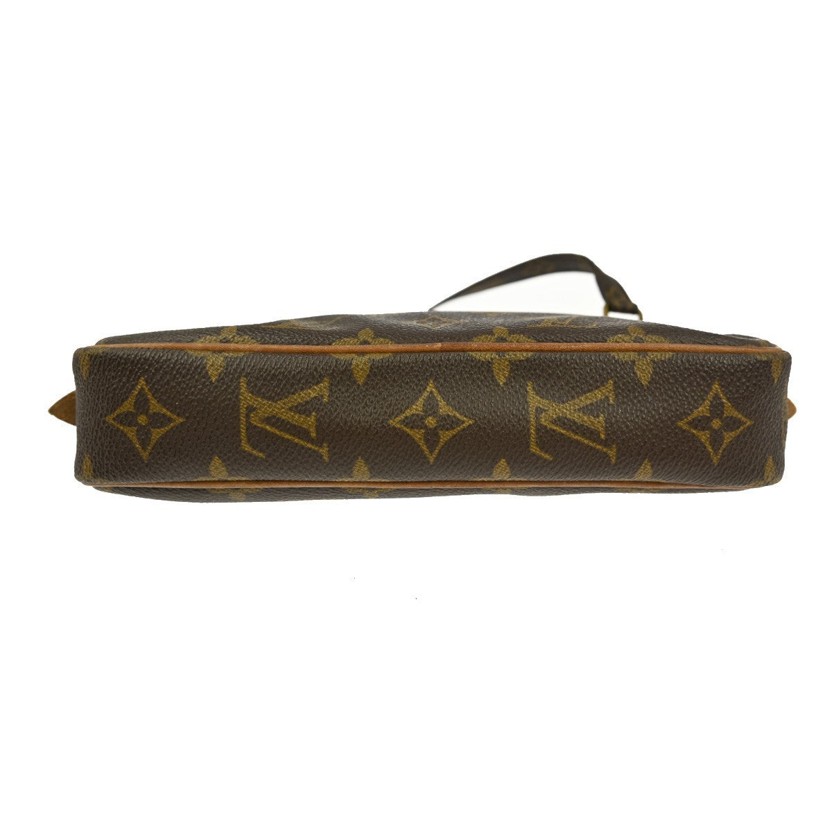 Louis Vuitton Pochette Marly Bandouliere Bag Monogram Canvas Brown Canvas Shoulder Bag Bag (Pre-Owned)