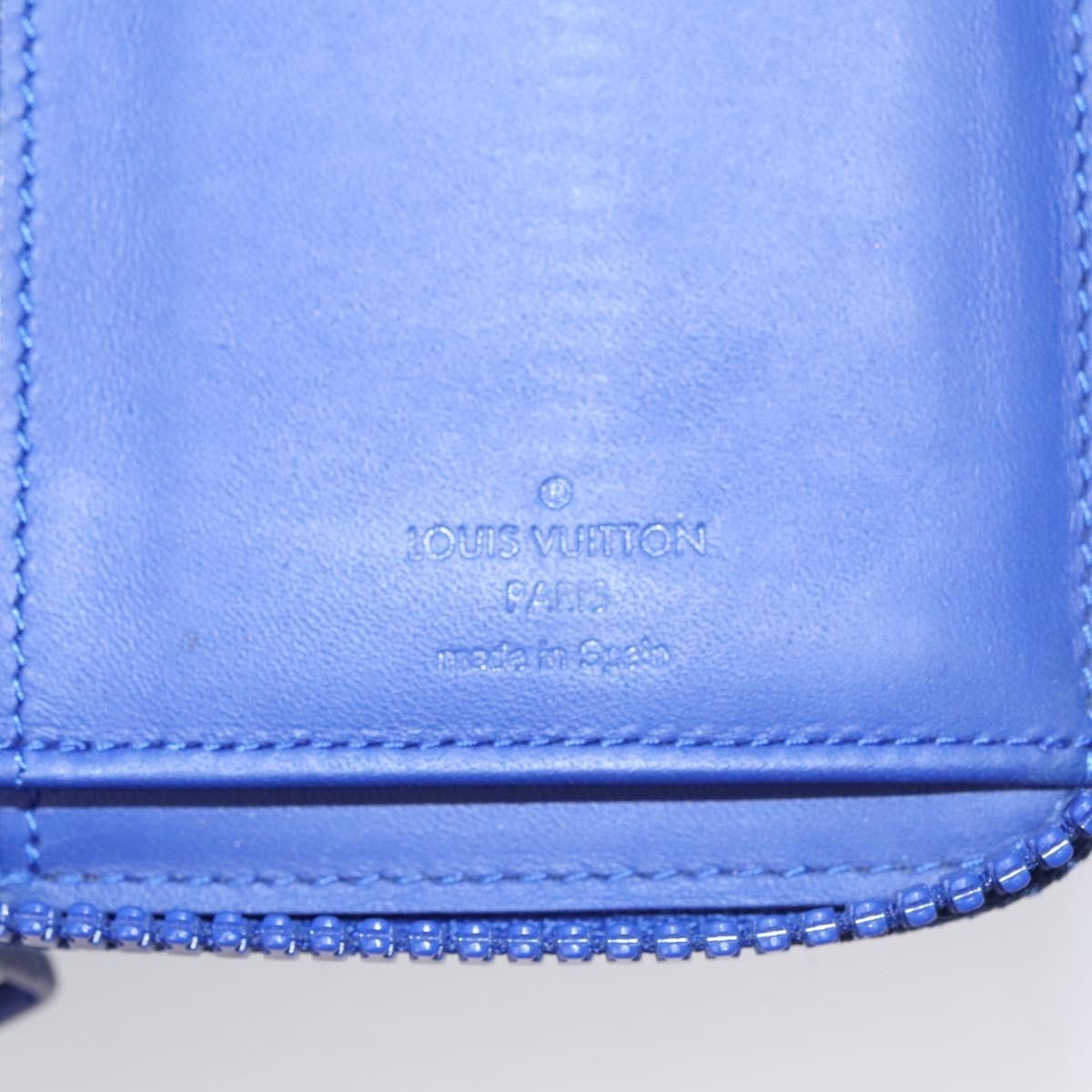 Louis Vuitton Portefeuille Zippy Monogramme Empreinte Monogramme Empreinte Blue Leather Wallets Accessory (Pre-Owned)