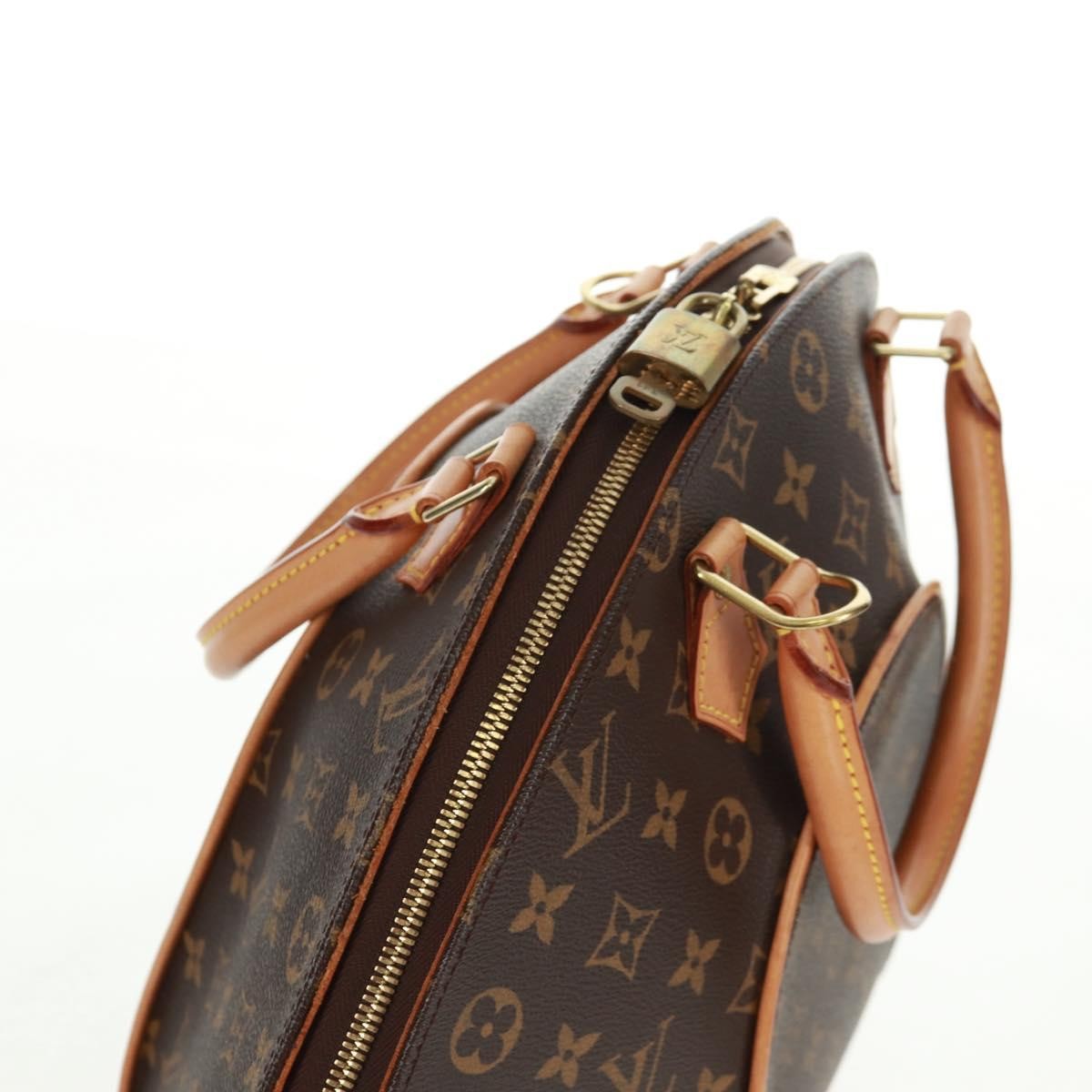 Louis Vuitton Ellipse Bag Monogram Canvas Brown Canvas Handbag (Pre-Owned)