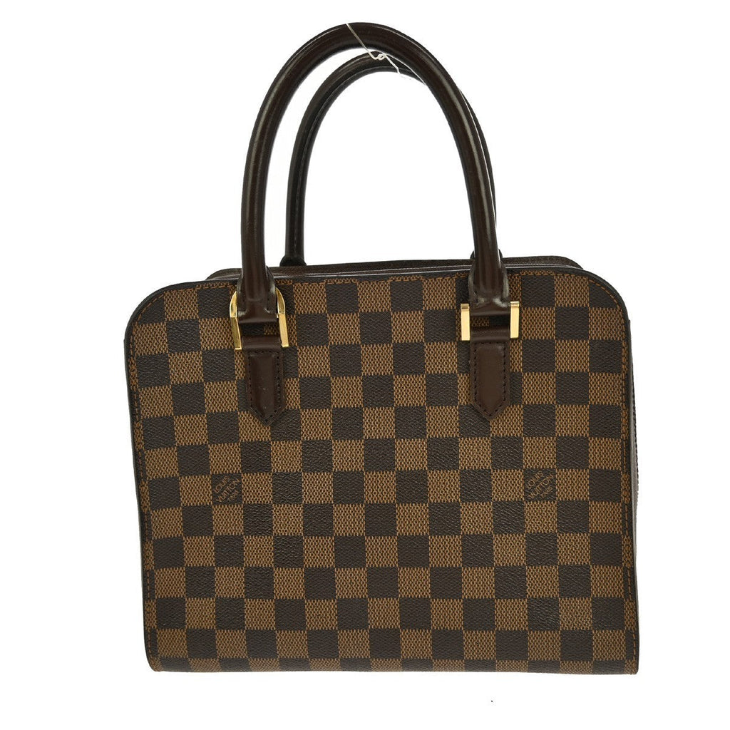 Louis Vuitton Brera Handbag Damier Brown Canvas Handbag (Pre-Owned)