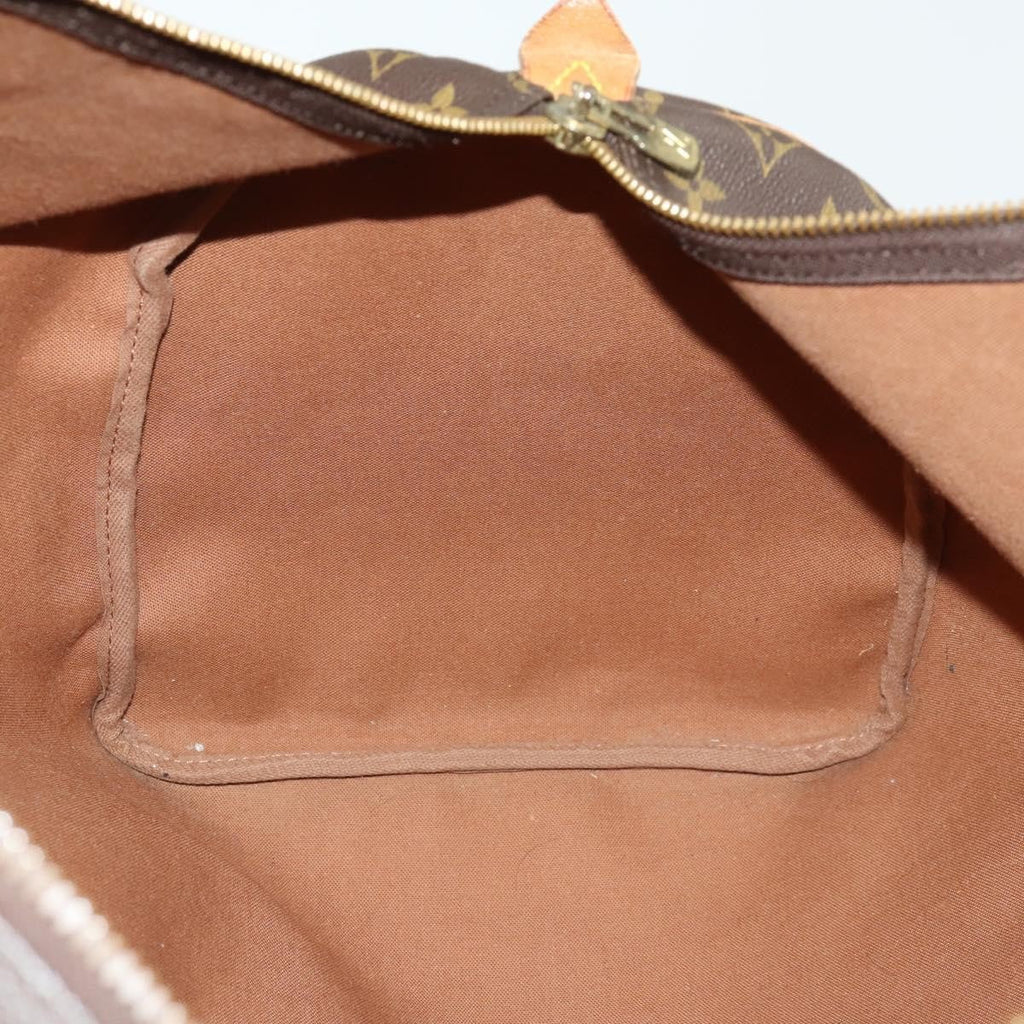 Louis Vuitton Keepall Bag Monogram Canvas Brown Canvas Travel Bag Bag (Pre-Owned)
