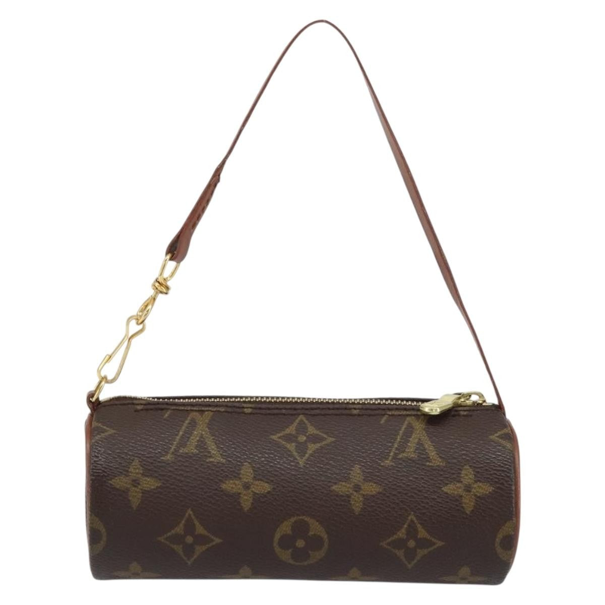 Louis Vuitton Papillon Pochette Monogram Canvas Brown Canvas Clutche & Pouche Bag (Pre-Owned)