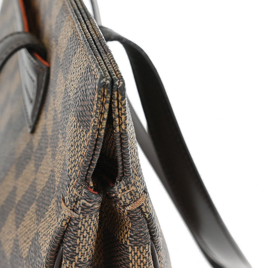 Louis Vuitton Parioli Handbag Damier Brown Canvas Tote Bag Bag (Pre-Owned)