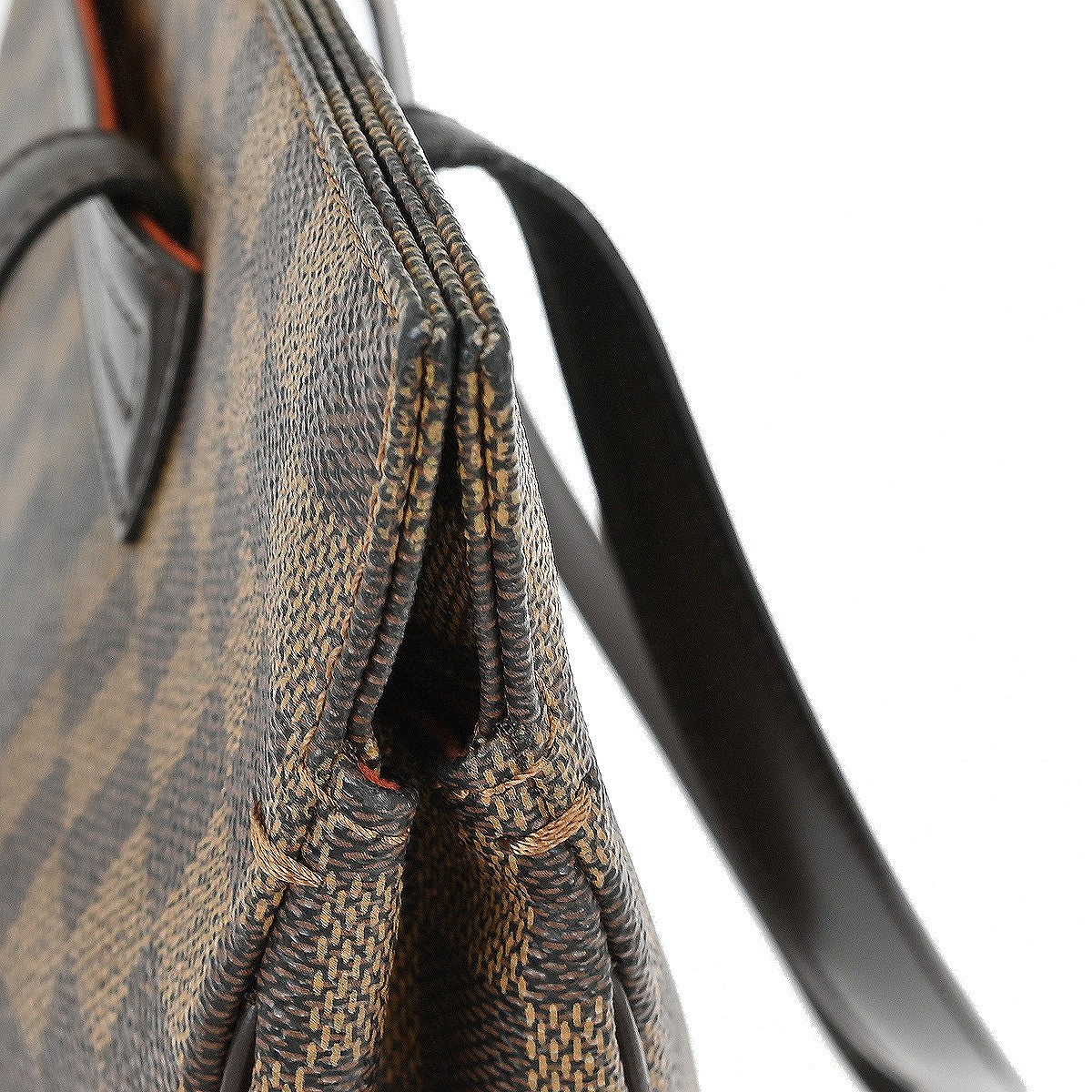 Louis Vuitton Parioli Handbag Damier Brown Canvas Tote Bag Bag (Pre-Owned)