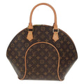 Louis Vuitton Ellipse Bag Monogram Canvas Brown Canvas Handbag (Pre-Owned)