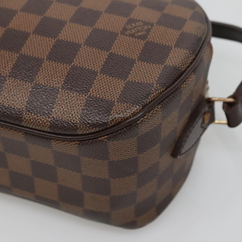 Louis Vuitton Blois Handbag Monogram Canvas Brown Canvas Shoulder Bag Bag (Pre-Owned)