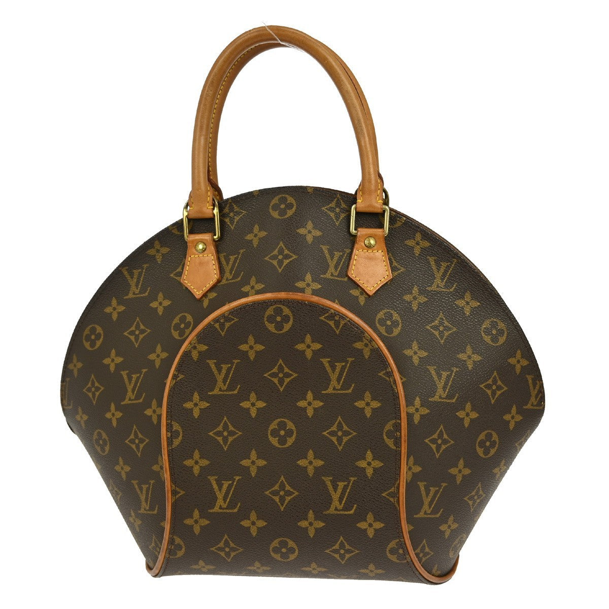 Louis Vuitton Ellipse Bag Monogram Canvas Brown Canvas Handbag (Pre-Owned)