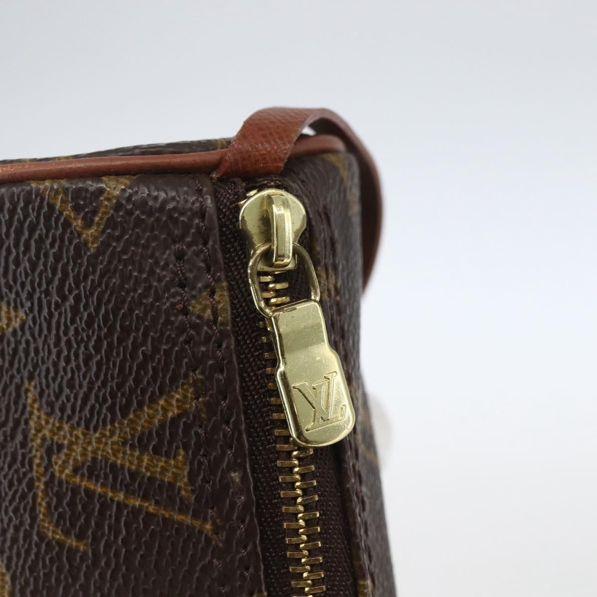 Louis Vuitton Papillon Pochette Monogram Canvas Brown Canvas Clutche & Pouche Bag (Pre-Owned)