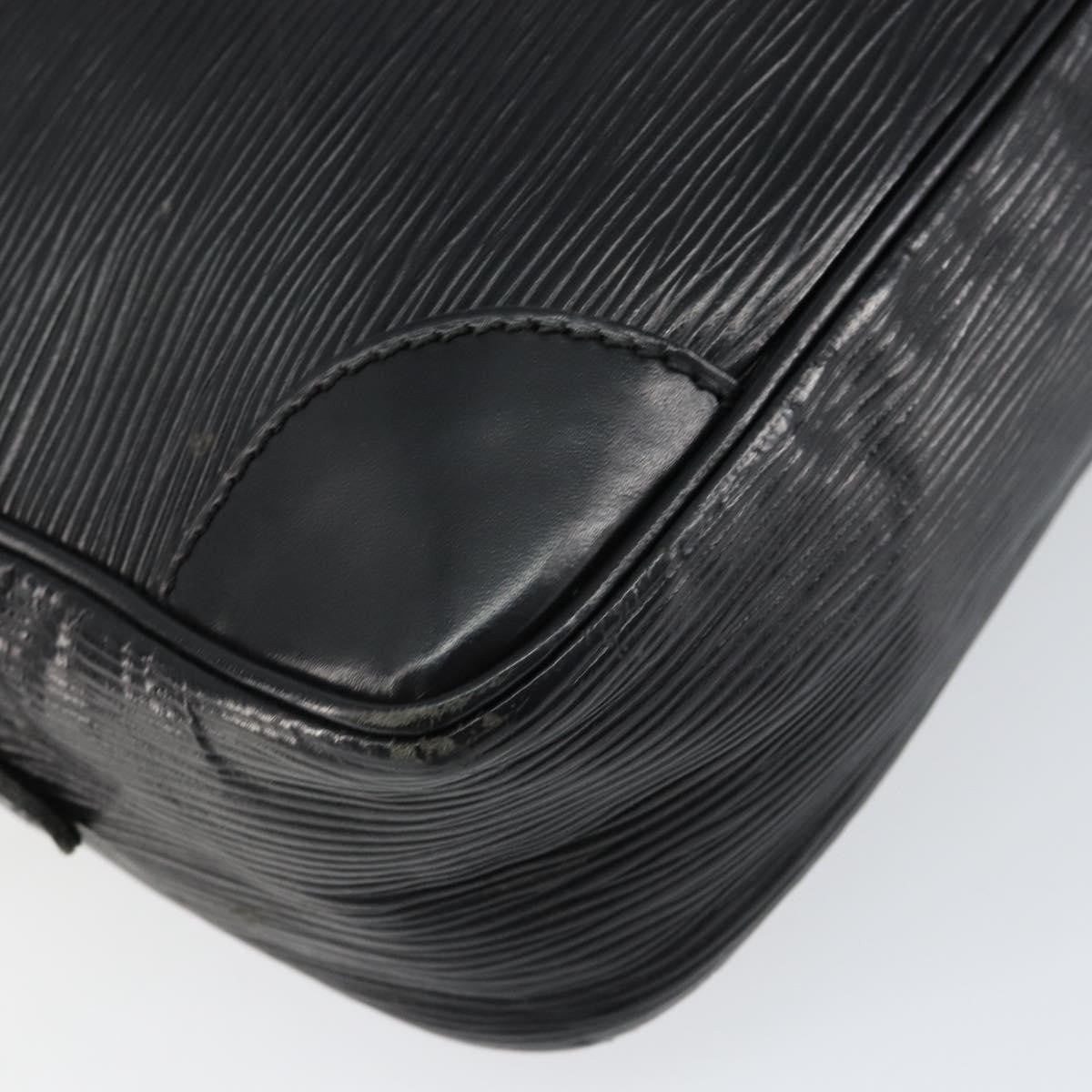Louis Vuitton Trocadero Handbag Epi Leather Black Leather Shoulder Bag Bag (Pre-Owned)