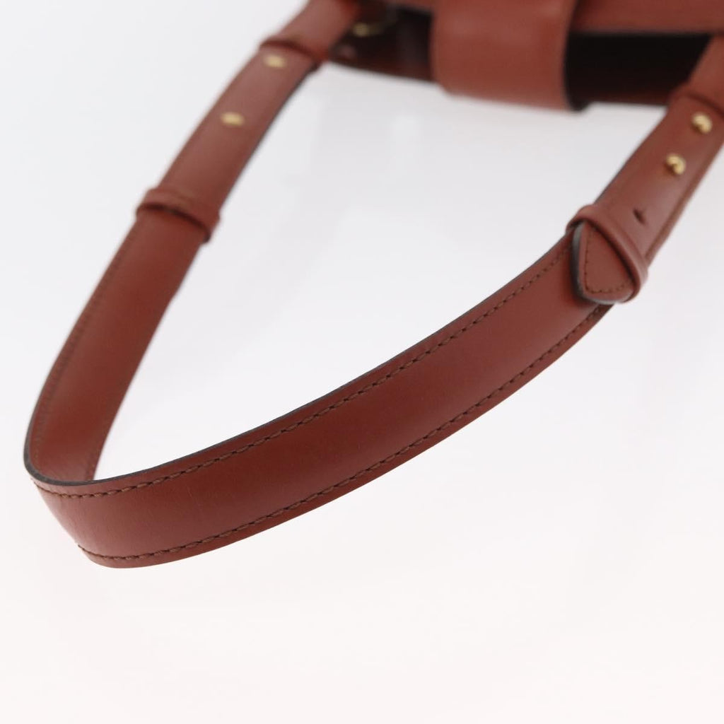 Louis Vuitton Cluny Shoulder Bag Epi Leather Brown Leather Shoulder Bag Bag (Pre-Owned)