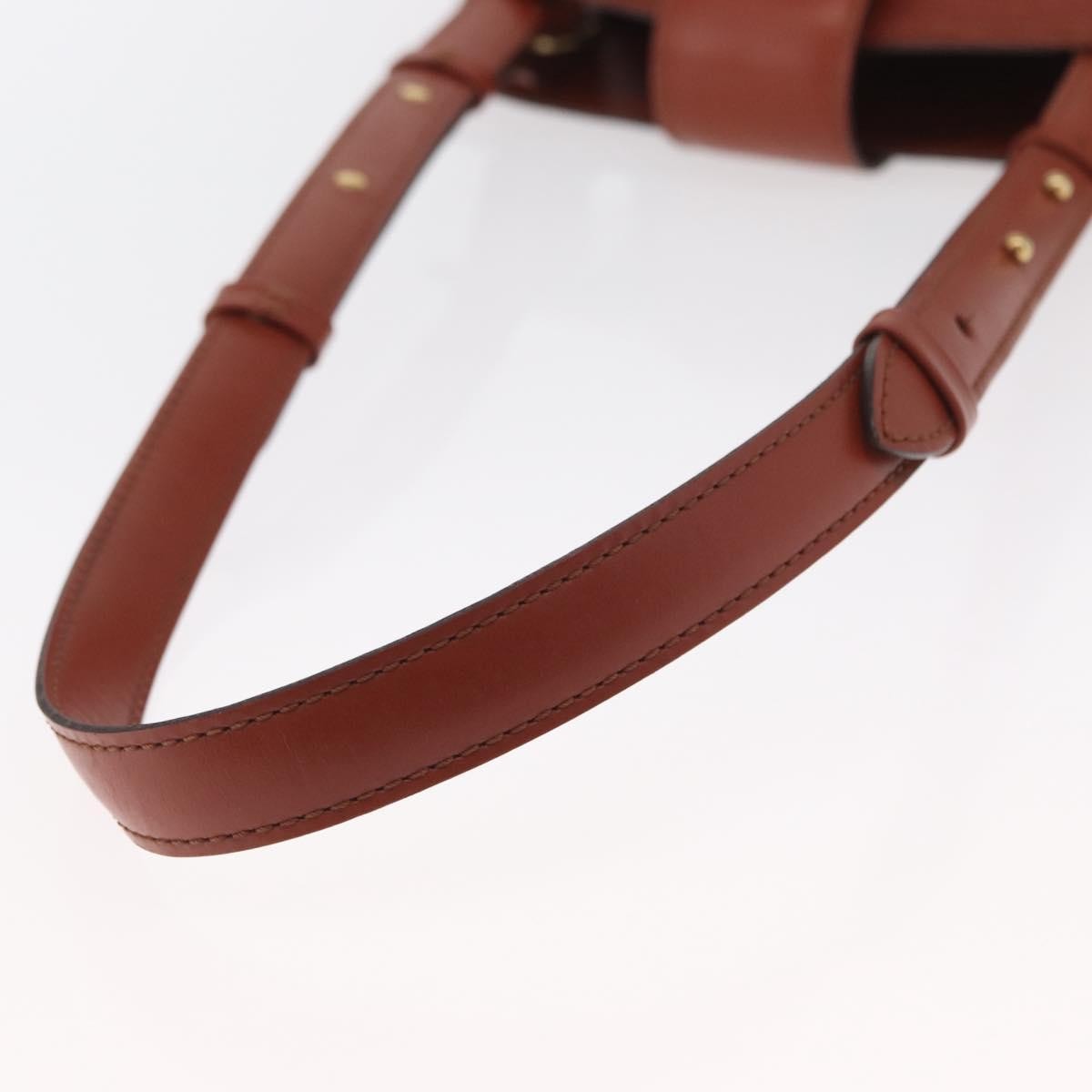 Louis Vuitton Cluny Shoulder Bag Epi Leather Brown Leather Shoulder Bag Bag (Pre-Owned)