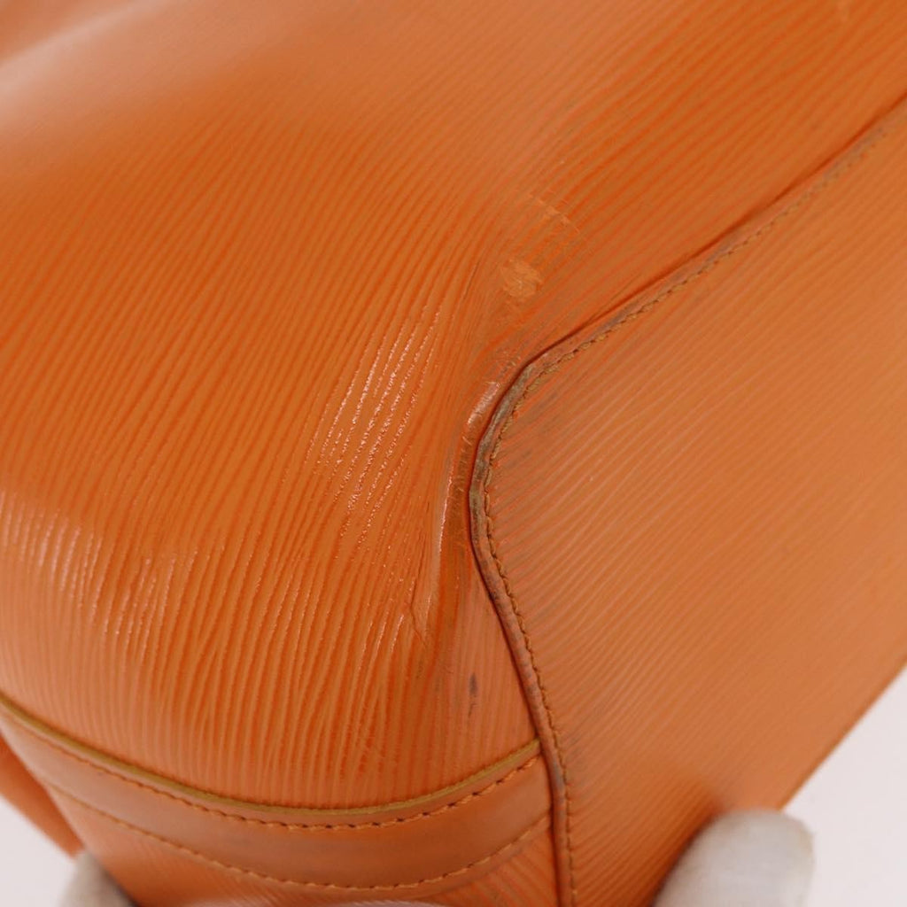 Louis Vuitton Mandara Handbag Epi Leather Orange Leather Shoulder Bag Bag (Pre-Owned)