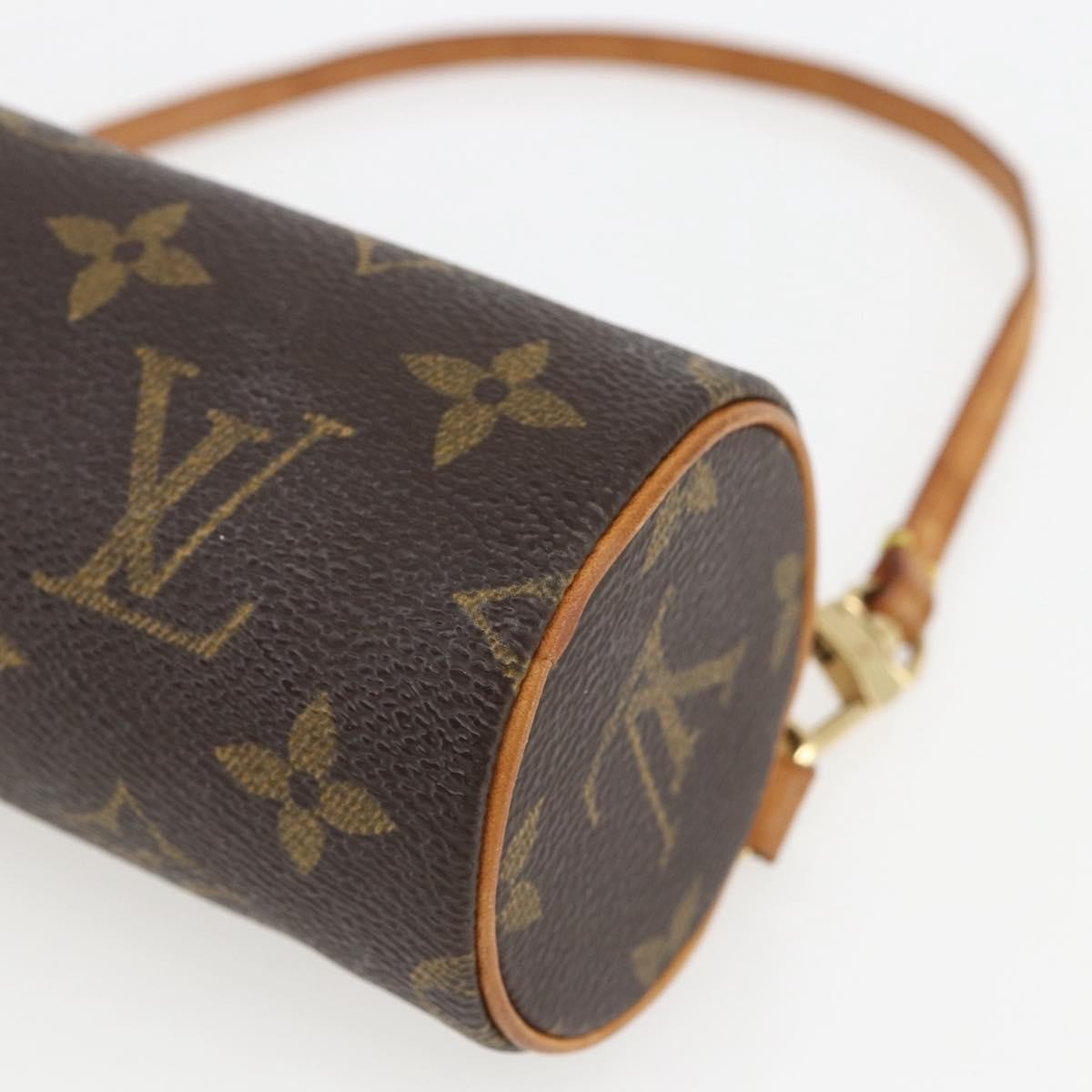 Louis Vuitton Papillon Pochette Monogram Canvas Brown Canvas Clutche & Pouche Bag (Pre-Owned)
