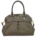 Louis Vuitton Trevi Handbag Damier Brown Canvas Handbag (Pre-Owned)