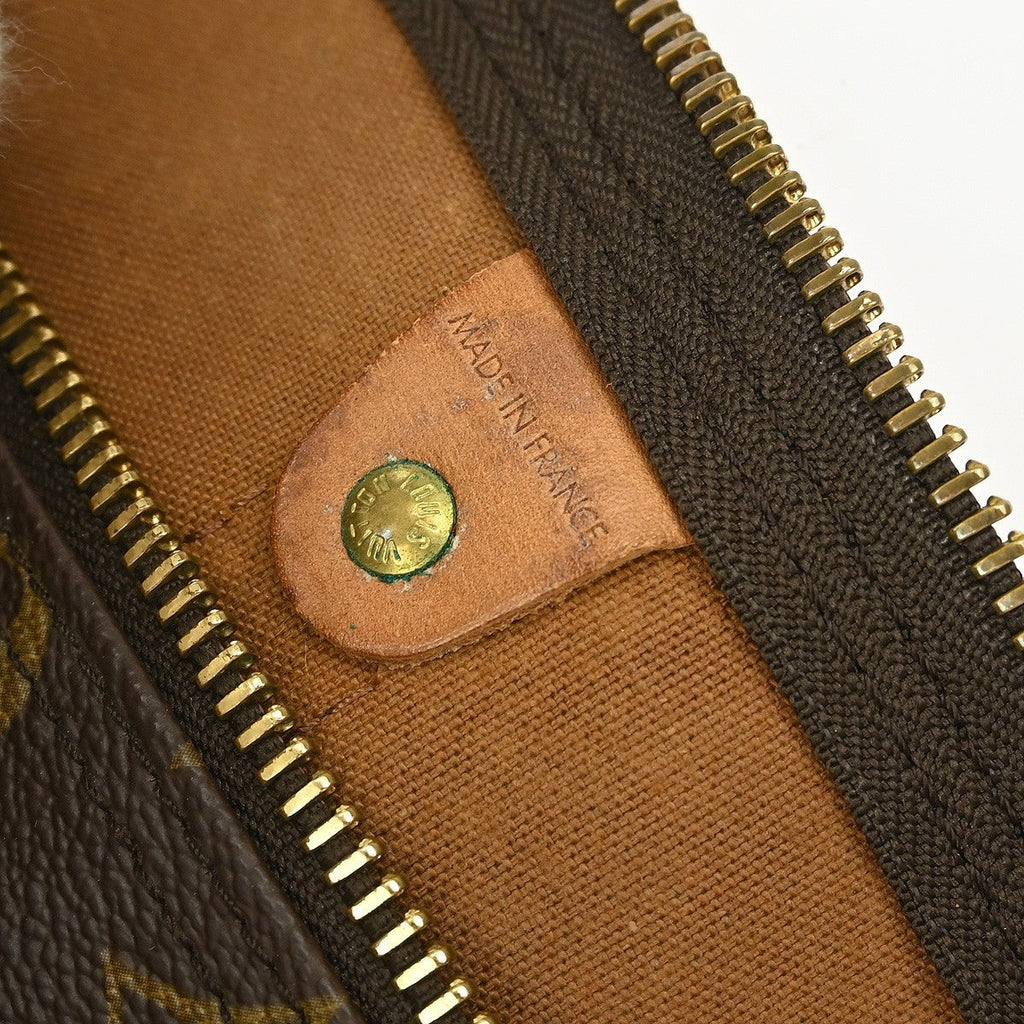 Louis Vuitton Keepall Bandouliere Bag Monogram Canvas Brown Canvas Travel Bag Bag (Pre-Owned)