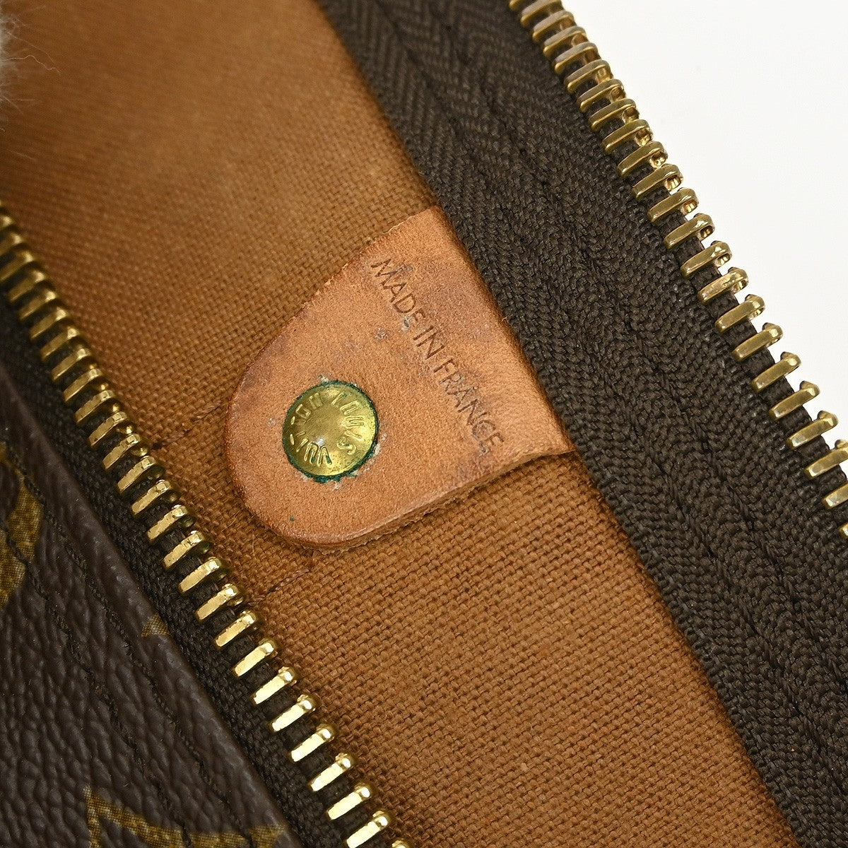 Louis Vuitton Keepall Bandouliere Bag Monogram Canvas Brown Canvas Travel Bag Bag (Pre-Owned)